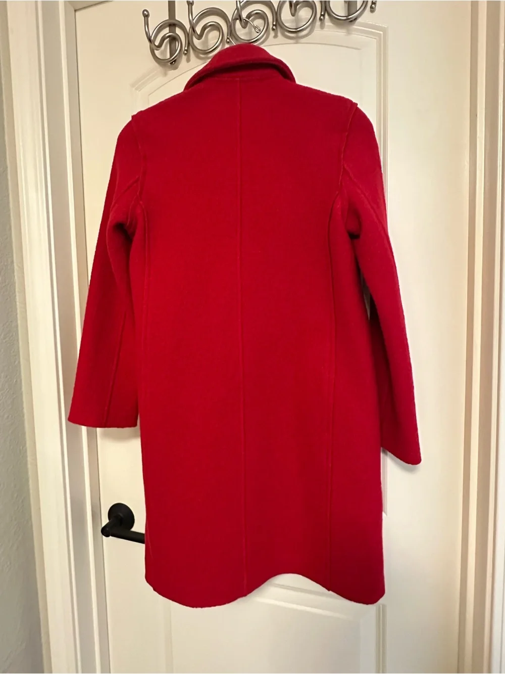 J Crew Daphne Top Coat 100% Italian Wool Size 00P